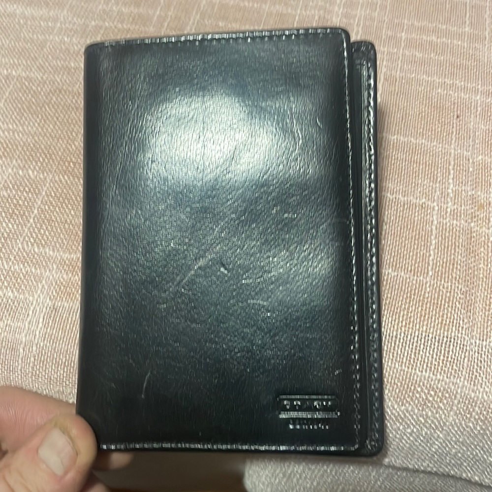 Coach passport wallet